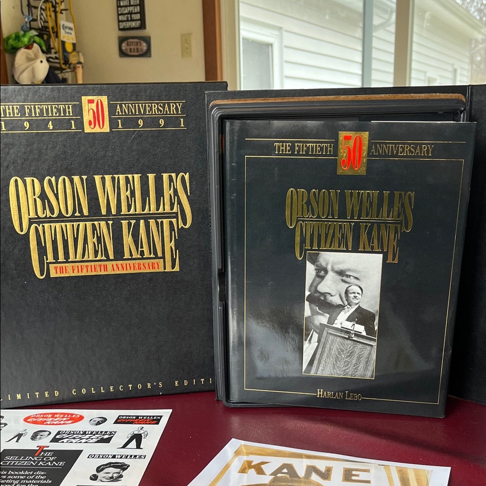 Orson Welles Citizen Kane 50th Anniversary Limited Collector's Edition